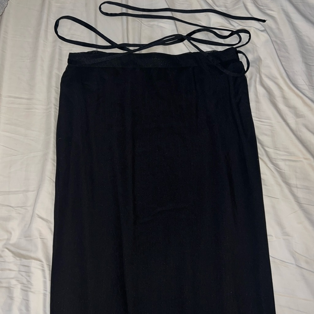 AFRM Lace Up Maxi Skirt